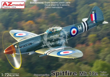 Supermarine Spitfire Mk.18e AZmodel  AZ 7883 skala 1/72