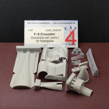 F-8 Crusader Conversion set (early) for hasegawa Cat4 R48100 skala 1/48