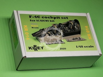 Zestaw dodatków F-4 C Phantom cockpit set (Academy kit) KIRREY KR014 1/48