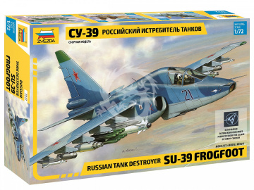 Model plastikowy Russian Tank Destroyer Sukhoi Su-39 Frogfoot Zvezda 7217 skala 1/72