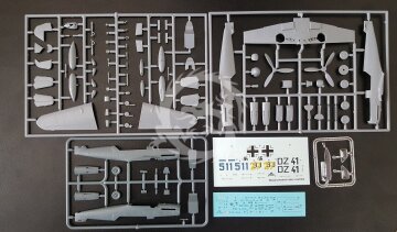 Messerschmitt Bf 109G-12 Based on Bf 109 G-4 AZmodel AZ7616 skala 1/72