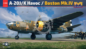 PRZEDSPRZEDAŻ -  A-20J/K Havoc / Boston IV HongKong Model HKM01E040 skala 1/32