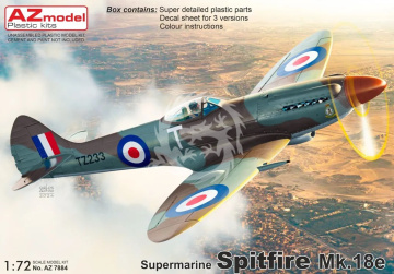 Supermarine Spitfire Mk.18e AZmodel  AZ 7884 skala 1/72