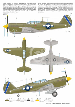 NA ZAMÓWIENIE - P-40N Warhawk ‘Island Warriors’ Special Hobby SH72502 skala 1/72