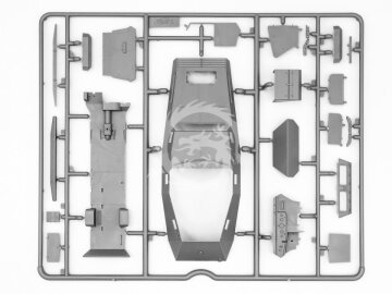 Wehrmacht Armored Vehicles ICM DS3525 skala 1/35