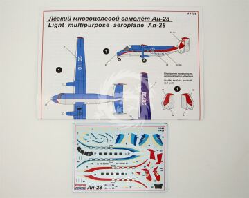 Antonov An-28 RegionAvia Eastern Express EE14436 w 1/144