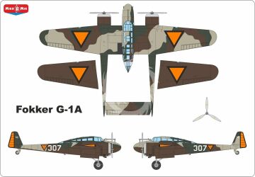 Model plastikowy Fokker G.IA 