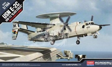 USNavy E-2C VAW-113 Black Eagles Academy 12623 skala 1/144