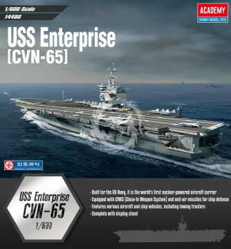 USS Enterprise CVN-65 Academy 14400 1/600