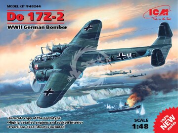 Do 17Z-2 WWII German Bomber ICM 48244 skala 1/48