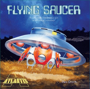 Flying Saucer Atlantis  A256 skala 1/72