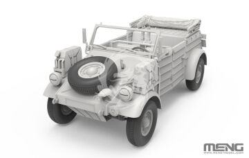 PRZEDSPRZEDAŻ-  German Pkw.K1 Kübelwagen Type 82 (North Africa) MENG-Model VS-015 skala 1/35