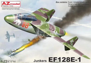 Junkers EF 128E-1 AZmodel  AZ 7885 skala 1/72