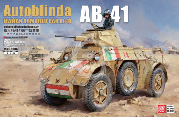 Autoblinda AB41 Italian Armored Car - LANMO Model MM35005 skala 1/35