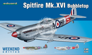 Spitfire Mk. XVI Bubbletop Eduard 84141 skala 1/48