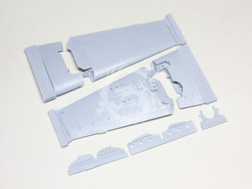 Zestaw dodatków F6F Hellcat Wing Folded set (for Eduard 1/72), Wolfpack WP72061 skala 1/72