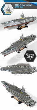 USS Enterprise CVN-65 Academy 14400 1/600