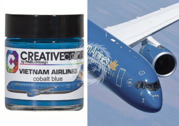 Farba  Vietnam Airlines cobalt blue Color 30 ml - Creatve Color CC-PA065