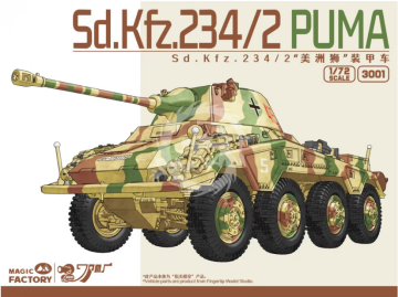 PRZEDSPRZEDAŻ - Sd.Kfz.234/2 Puma Magic Factory 3001 skala 1/72