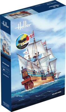 PROMOCJA - NA ZAMÓWIENIE STARTER KIT Golden Hind Heller 56829 skala 1/96