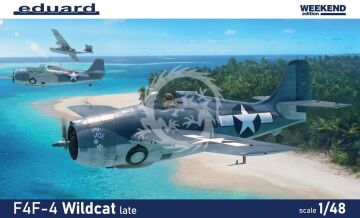 PRZEDSPRZEDAŻ-  F4F-4 Wildcat late EDUARD-WEEKEND Eduard Plastic Kits Eduard  84204 skala 1/48