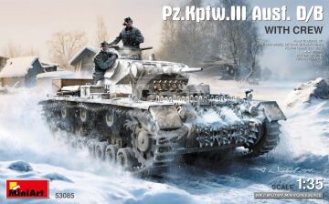 PRZEDSPRZEDAZ - Pz.Kpfw.III Ausf. D/B with Crew - MiniArt 53085 skala 1/32