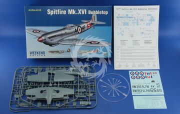 Spitfire Mk. XVI Bubbletop Eduard 84141 skala 1/48