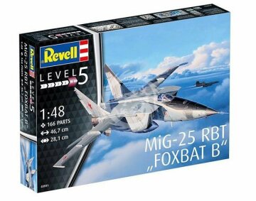 MiG-25 RBT Foxbat B - Revell 03931 skala 1/48