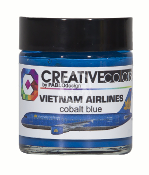 Farba  Vietnam Airlines cobalt blue Color 30 ml - Creatve Color CC-PA065