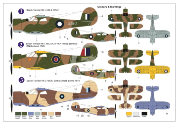 Beech Traveler Mk.I  AZ-Model 7858 skala 1/72