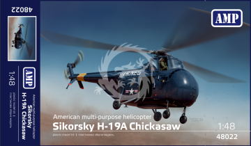 Sikorsky H-19 Chickasaw / Whirlwind - AMP 48022 skala 1/48