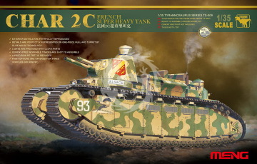 PROMOCJA NA ZAMÓWIENIE - Char 2C French Super Heavy Tank - Meng TS-009 skala 1/35