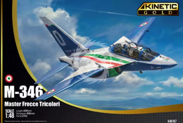 Kinetic Gold M-346 Master Frecce Tricolori -  Kinetic K48167 skala 1:48