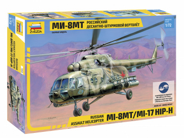 Mi-8MT Mi-17 Hip-H Zvezda 7253 skala 1/72