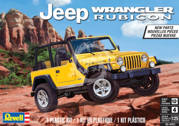 PROMOCJA - NA ZAMÓWIENIE Jeep Wrangler Rubicon Revell 14501 skala 1/25 