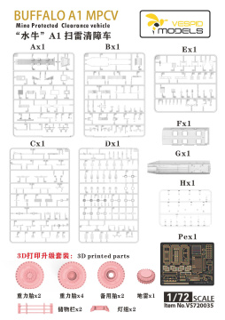 PRZEDSPRZEDAŻ - Buffalo A1 MPCV Vespid Models VS720035 skala 1/72