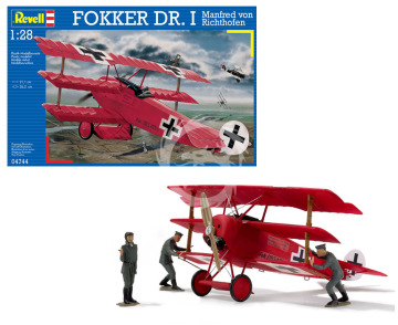 Fokker Dr.1 Manfred von Richthofen - Revell 04744 skala 1/28