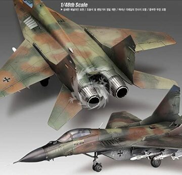 MIG-29A FULCRUM A Academy 12263 skala 1/48