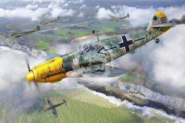  PRZEDSPRZEDAŻ - Messerschmitt Bf109E-4 Hobby Boss 81792 skala 1/48