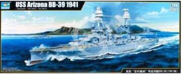 NA ZAMÓWIENIE - USS Arizona BB-39 1941 Trumpeter 03701 skala 1/200