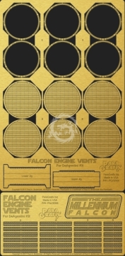 PGX206 Millennium Falcon DeAgostini Engine Vents 1/43 Paragrafix