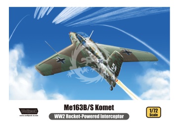 Me163B/S Komet WW2 Rocket-Powered Interceptor Wolfpack  WP17209 skala 1/72