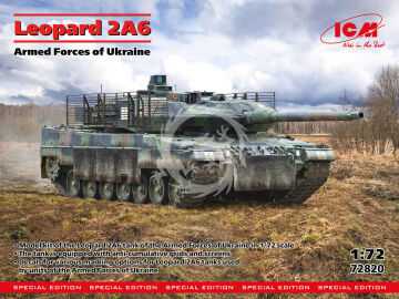 PRZEDSPRZEDAŻ - Leopard 2A6 of the Armed Forces of Ukraine ICM 72820 skala 1/72