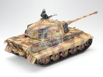 German King Tiger Production Turret Panzer Kampfwagen VI Tiger II Königstiger Sd.Kfz. 182 Serien Turm - Tamiya 35164 skala 1/35