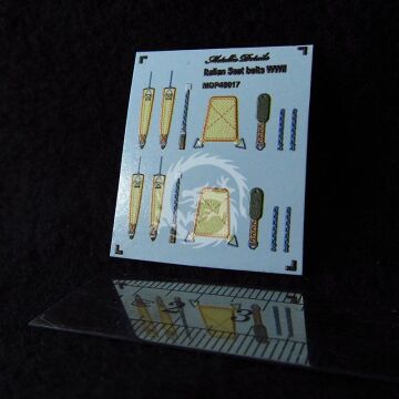 Italian seat belts WWII - Metallic Details  MDP48017 skala 1/48