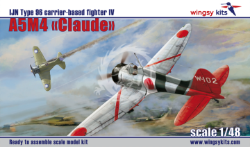 Model plastikowy IJN Type 96 carrier-based fighter IV A5M4 “Claude”, WINGSY KITS D5-02, skala 1/48