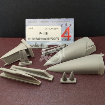 F-111B Conversion set (for Hobbyboss) Upgrade set CAT4 R48091 skala 1/48
