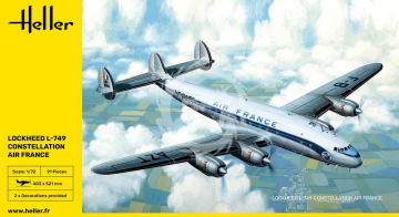 PROMOCJA  NA ZAMÓWIENIE - Lockheed L-749 Constellation Air France - Heller 80310 skala 1/72