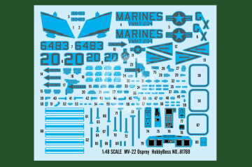 MV-22 Osprey HobbyBoss 81769 skala 1/48