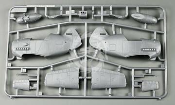 Model plastikowy WWII Luftwaffe Messerschmitt Bf-109 Tiger Model TM-103 skala 1/Egg